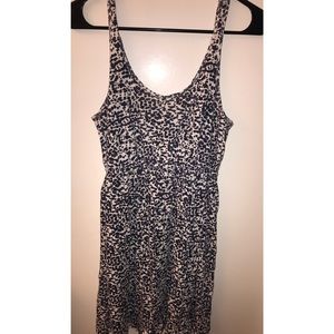 H&M spotted tank top dress with pocket